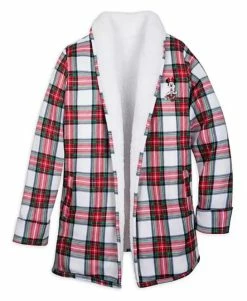 Disney Cardigan For Women - Minnie Mouse Holiday Sherpa