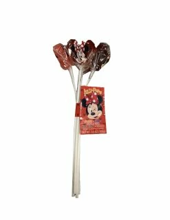 Disney Parks Lollipops - Minnie Mouse - 5 Pack Flavors