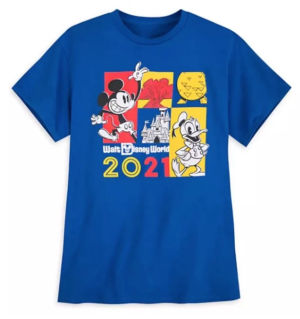 Disney Adult T-Shirt - 2021 Mickey & Donald - Walt Disney World