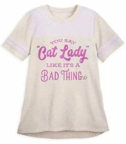 Disney Shirt For Women - You Say Cat Lady Like It's A Bad Thing