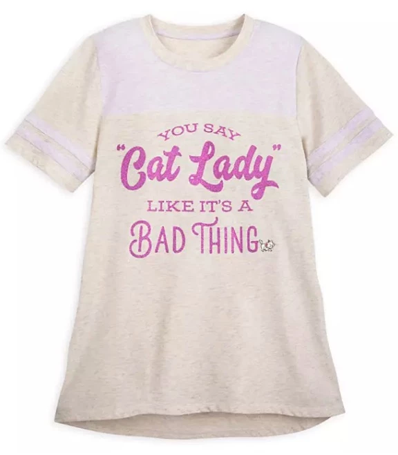 Disney Shirt For Women - You Say Cat Lady Like It's A Bad Thing