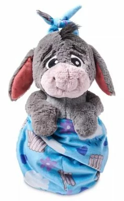 Disney Babies Plush In Pouch - Eeyore - 10"