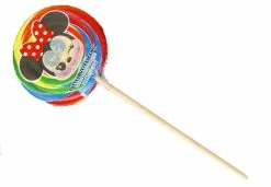 Disney Parks Lollipop - Minnie Mouse Swirl - Tutti Frutti - 4 Oz