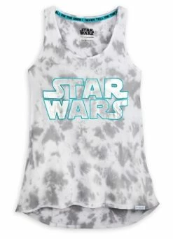 Disney Tank Top For Women - Star Wars Logo - Cloud Wash