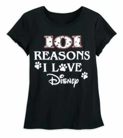 Disney T-Shirt For Women - 101 Reasons I Love Disney