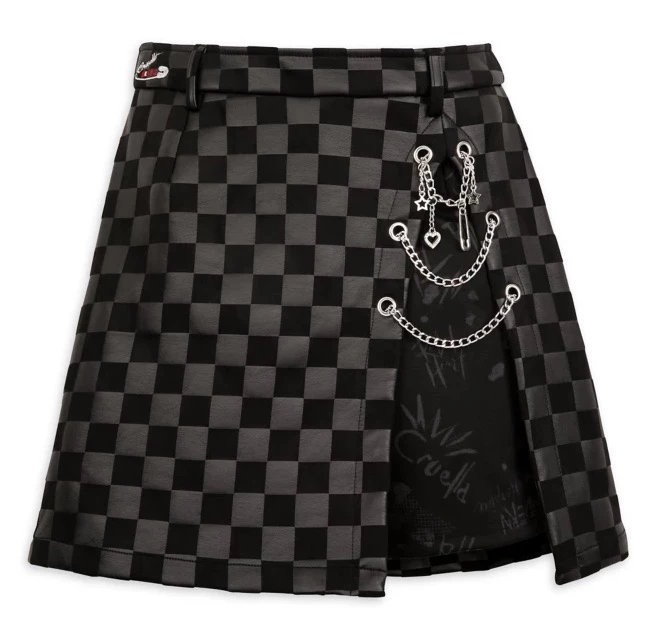 Disney Leather Skort For Women - Cruella - Live Action