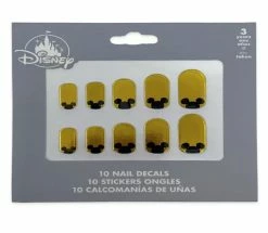 Disney Nail Decal Set - Mickey Mouse Icon Gold