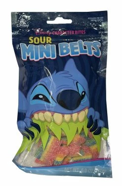 Disney Character Bites Candy - Sour Mini Belts - Stitch