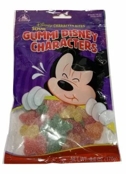 Disney Character Bites Candy - Sour Gummi Characters - Mickey