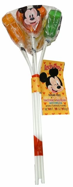 Disney Parks Lollipops - Mickey Mouse - 5 Pack Sugar Free