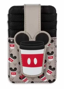 Disney Card Wallet - Mickey And Minnie Coffee Cup