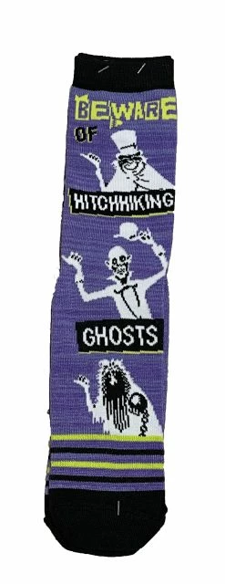 Disney Socks For Adults - Beware Of Hitchhiking Ghosts