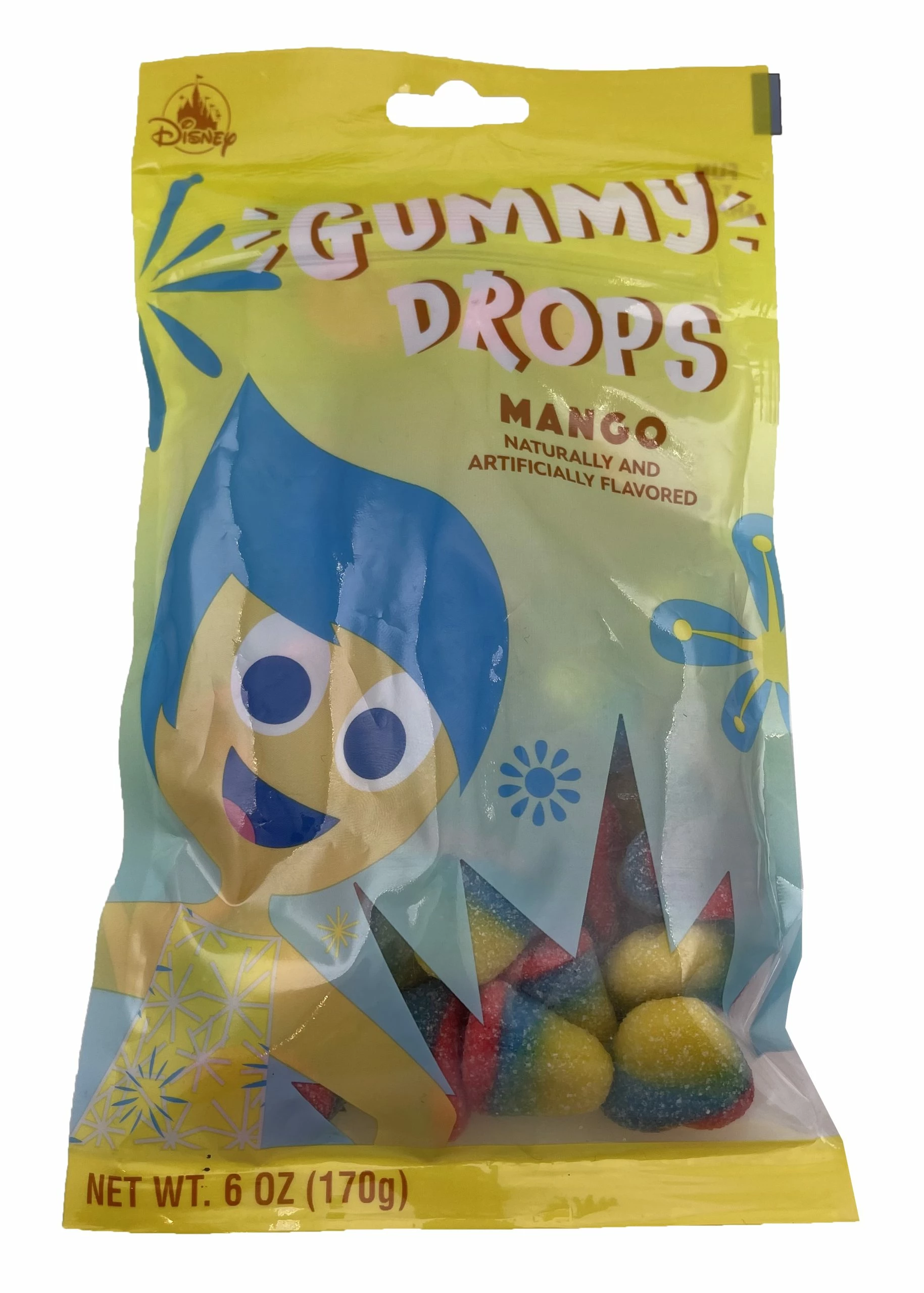 Disney Gummy Candy - Gummy Drops - Inside Out Joy
