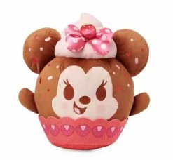 Disney Munchlings Plush - Minnie Strawberry Cupcake