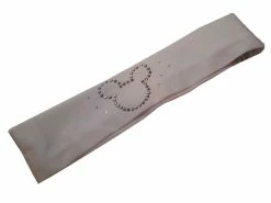 Disney Stretchy Headband - Mickey Mouse Gem Icon - White