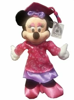 Disney Plush - Graduation - Minnie Mouse - Class Of 2013